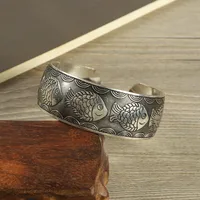 Géométrique Fleur Rétro Alliage Bracelet De Gros sku image 12