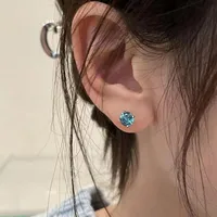 1 Pair 3 Pairs Round Elegant Lady Simple Style 304 Stainless Steel Ear Studs main image 3