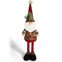 Christmas Doll Christmas Retractable Elderly Snowman Elk Christmas Decoration Supplies Christmas Atmosphere Decorations sku image 1