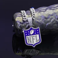 Lettre Hip Hop Style Vintage Strass Alliage De Zinc Pendentif De Gros main image 6