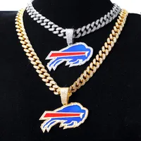 Geometric Hip-Hop Vintage Style Rhinestones Zinc Alloy Pendant Necklace Wholesale main image 3