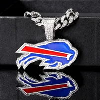 Geometric Hip-Hop Vintage Style Rhinestones Zinc Alloy Pendant Necklace Wholesale sku image 2