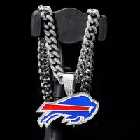 Geometric Hip-Hop Vintage Style Rhinestones Zinc Alloy Pendant Necklace Wholesale main image 4