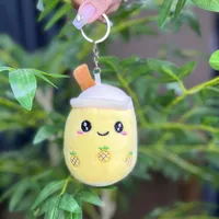 Milk Tea Cup Cute Doll Small Pendant Simulation Milk Tea Shop Gift Grasping Machine Doll Plush Toy Doll Gift sku image 9