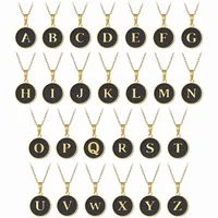 Letter Elegant Lady Alloy Pendant Necklace Wholesale main image 4