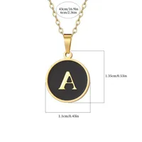 Letter Elegant Lady Alloy Pendant Necklace Wholesale main image 2