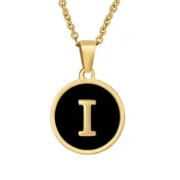 Letter Elegant Lady Alloy Pendant Necklace Wholesale sku image 9