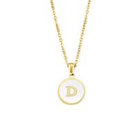Letter Elegant Lady Alloy Pendant Necklace Wholesale sku image 30