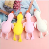 Fidget Toys Squishy Toy Duck TPR Cartoon Style Cute Novelty Squishy Toys sku image 2