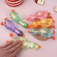 Fidget Toys Squishy Toy Colorful Duck Plastic Cartoon Style Cute Funny Squishy Toys main image 1