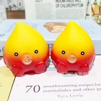 Fidget Toys Squishy Toy Flame Vinyl TPR Cartoon Style Cute Squishy Toys main image 3