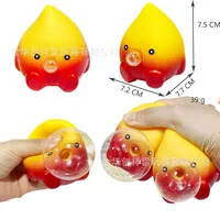 Fidget Toys Squishy Toy Flame Vinyl TPR Cartoon Style Cute Squishy Toys main image 5