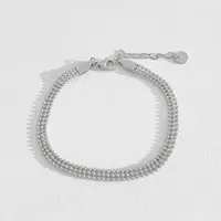Geometric Casual Simple Style 16K Gold Plated White Gold Plated Gold Plated 304 Stainless Steel Bracelets In Bulk sku image 7
