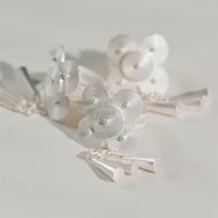 Retro Estilo Étnico Estilo Simple Plata De Ley 925 Ronda Encanto Mujeres Anillos Abiertos main image 4