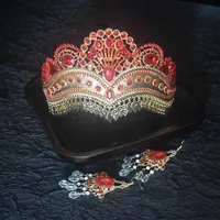 Women'S Leaf Retro Alloy Plating sku image 3