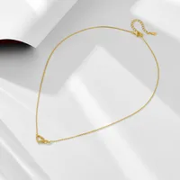 Infinidad Forma De Corazón Estilo IG Elegante Circón Plata Esterlina Collar Colgante Venta Al Por Mayor main image 7