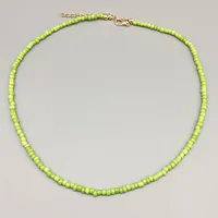 Wholesale Jewelry Ethnic Style Bohemian Geometric Glass Seed Bead Necklace sku image 2