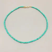 Bijoux En Gros Style Ethnique Bohémien Géométrique Verre Perle De Rocaille Collier main image 3