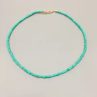 Wholesale Jewelry Ethnic Style Bohemian Geometric Glass Seed Bead Necklace sku image 5