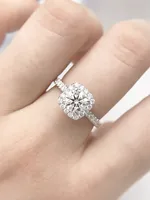 18K White Gold 18K 18K Gold Plated Case 18K Gold Plated Rings main image 3