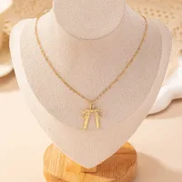 Couleur Unie Style Simple Style Classique Le Fer Alliage De Zinc Pendentif De Gros main image 5