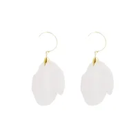 1 Pair Irregular Flower Ethnic Style Classic Style Artificial Crystal Drop Earrings sku image 5