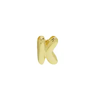 Copper 18K Gold Plated Simple Style Plating Letter Pendants sku image 11