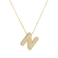 Joyería Al Por Mayor Letra Estilo Simple Acero Inoxidable 304 Collar Colgante sku image 7