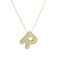 Joyería Al Por Mayor Letra Estilo Simple Acero Inoxidable 304 Collar Colgante sku image 19