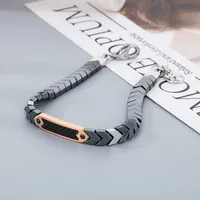 Géométrique Style Simple Acier Inoxydable 304 Bracelets De Gros main image 6