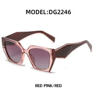 Square Fashion Geometric UV400 Full Frame Women's Sunglasses sku image 3