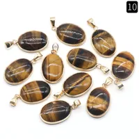 1 Piece Natural Stone Gem Pendant sku image 10