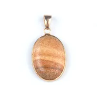 1 Piece Natural Stone Gem Pendant sku image 18