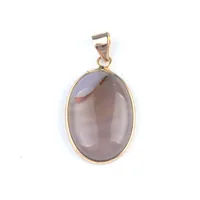1 Piece Natural Stone Gem Pendant sku image 23