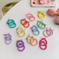 Girl'S Bow Knot Sweet Polyester Lace Bowknot Hair Tie main image 5