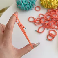 Girl'S Bow Knot Sweet Polyester Lace Bowknot Hair Tie main image 2