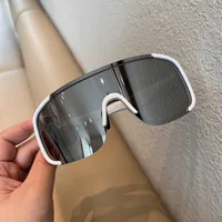 Biker Sports Solid Color Pc Full Frame Sports Sunglasses sku image 4