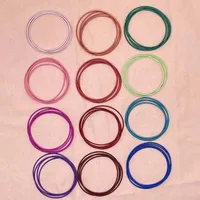 Basic Classic Style Circle Carbon Steel Metal Wholesale Bangle main image 4