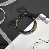 Basic Classic Style Circle Carbon Steel Metal Wholesale Bangle sku image 9
