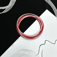 Basic Classic Style Circle Carbon Steel Metal Wholesale Bangle sku image 13