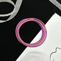 Basic Classic Style Circle Carbon Steel Metal Wholesale Bangle sku image 15