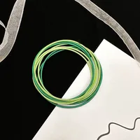 Basic Classic Style Circle Carbon Steel Metal Wholesale Bangle sku image 17