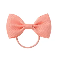 European And American Hair Accessories Children's Solid Color Bow Cute Hair Tie sku image 27