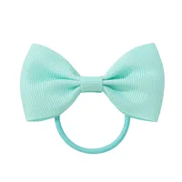 European And American Hair Accessories Children's Solid Color Bow Cute Hair Tie sku image 29
