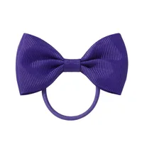 European And American Hair Accessories Children's Solid Color Bow Cute Hair Tie sku image 8