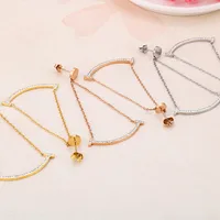 1 Pair Smile Face Simple Style 304 Stainless Steel 18K Gold Plated Rhinestones Inlay Drop Earrings main image 7