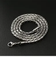 Forma Cilíndrica Color Sólido Clásico Estilo Clásico Acero Inoxidable 304 Collar Venta Al Por Mayor main image 2