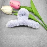 11cm Large Plush Clip Temperament Shark Clip Autumn And Winter Furry Clip Stall Jewelry To Push Small Gifts sku image 8