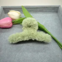 11cm Large Plush Clip Temperament Shark Clip Autumn And Winter Furry Clip Stall Jewelry To Push Small Gifts sku image 10