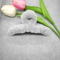 11cm Large Plush Clip Temperament Shark Clip Autumn And Winter Furry Clip Stall Jewelry To Push Small Gifts sku image 11